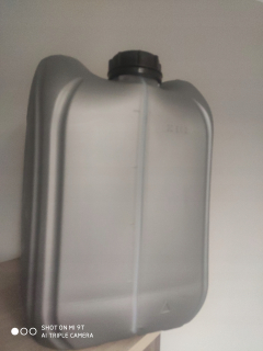 Kanister na benzín - Kovový lievik Simple Pressol 160 mm/22 mm 1,3 l