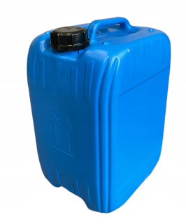 Kanister na benzín - 20 l Blue Canister pre vodu, palivo Nová bublina