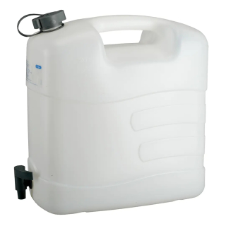 Kanister na benzín - 20 l kanister na vodu s kohútikom, polyetylén