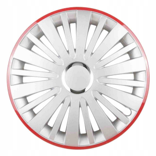 Blatníky, lapače - Falcon 15 "Silver Hubcap s červenou hranou