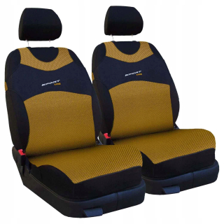 Autopoťahy - T -shirts pre stoličku predné zlato 1+1 toyota yaris