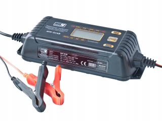 Klinový remeň kosačky - AGM 12V 24V 6A GEL BATTERICKÁ nabíjačka