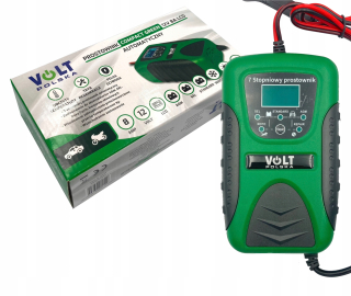 Klinový remeň kosačky - 12V 8A Kompaktná automatická nabíjačka