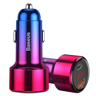 Baseus USB-C PD QC 4.0 45 W nabíjačka automobilu
