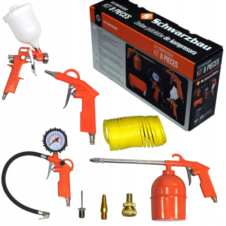 Kompresor - Olejová súprava Schwarzbau Oil Compressor 50 L 8 Bar