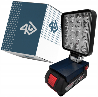 P4U Pracovná lampa pre bosch lampu 18V gli baterka
