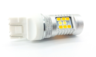 Žiarovky - LED 7443 10V-24V CANBUS W21/5W 2000LM WHITELNÉ