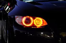 Žiarovky - Markery LED BMW E90 E91 14 W žltá denne