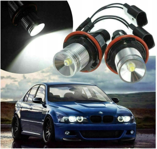 Žiarovky - LED biele markery BMW E82 E87 LED energia