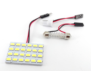 Žiarovky - LED panel 6x4 T10 12V 12W, W5W, W10W, SV8.5 960LM