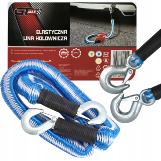 Ťažné lano - Vlečný kábel 2.5T Flexibilný háčik 1,5-4m