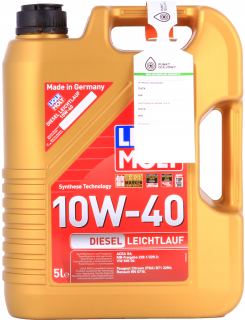 Liqui Moly Diesel Leichtlauf 10W40 - 21315 - 5L