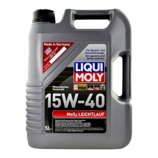 Liqui Moly Mos2 Leichtlauf 15W/40 Olej 15W-40 5L