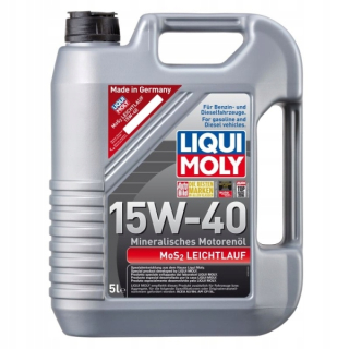 Liqui Moly Oil 15W-40 MOS2 Leichtlauf Super 5L