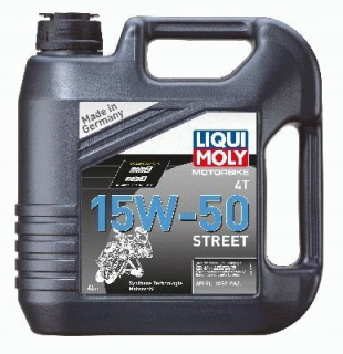 Liqui Moly Oil 15W-50 Motobike 4T Street 4L