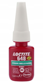 Loctite 648 aneoróbne lepidlo na vloženie 5 ml