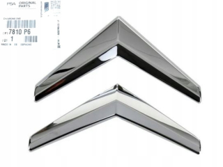 Logo emacema Citroen C3 2005-2010 Front OE 7810P6