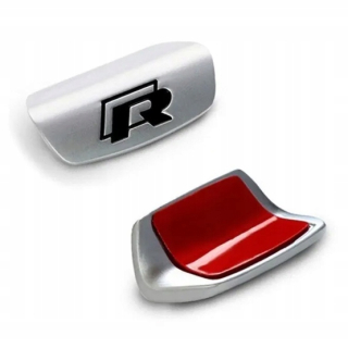 Logo Emblem Stamp VW R-Line R Riadenie