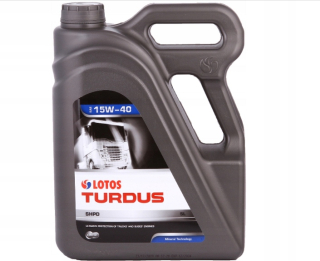 LOTOS TURDUS SHPD 15W40 5L Motorový olej