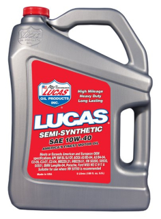 Lucas Oil - Semi -Syntetický olej 10W40 - 5L - USA