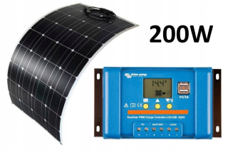 Klinový remeň kosačky - Solar Charger 200W 12V Victron Driver 20A