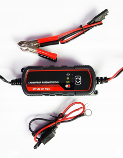 Klinový remeň kosačky - Automatická nabíjačka motocyklov 6v/12v 3a