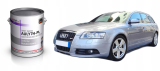 Základný lak strieborný kovový audi ly7h 4l