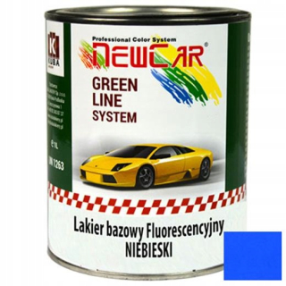 Modrý fluorescenčný lak