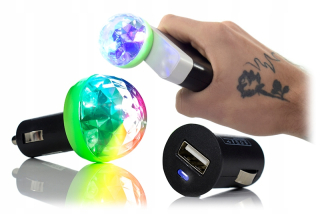 Disco Disco Lamp pre USB pre auto