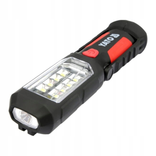 Workshop baterka yato 2 v 1 LED magnet 3 x aa