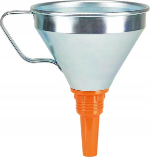 Lievik - Lievik, biely plech, ZSSITEK 02342 Ø 160 mm 1,