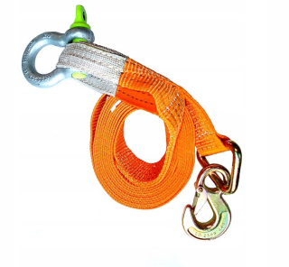 Ťažné lano - Hak Hak + Shek Lock 5m/5 (7,5t) Nordlift