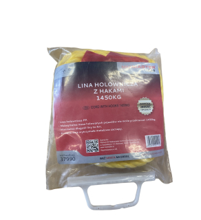 Ťažné lano - Vlečná veža s háčikmi 1450 kg