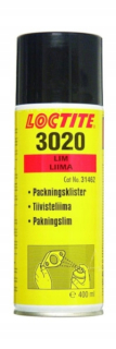 Loctite 3020 Gallate Glass, tmel 400 ml
