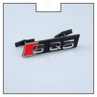 Logo Emblem Stamp Audi S Q5 na Chrome Grill