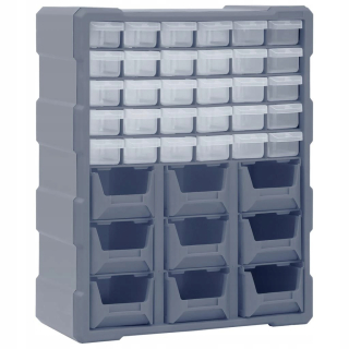 Box, skrinka na náradie - Organizátor s 39 zásuvkami Vidaxl 149604
