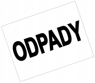 Magnetový odpad na tabuľke tabuľky magnetu 40x30