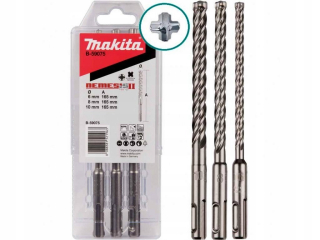 Vrtak, vrtáky - Makita set 3 vŕtačky Nemesis SDS plus B-59075