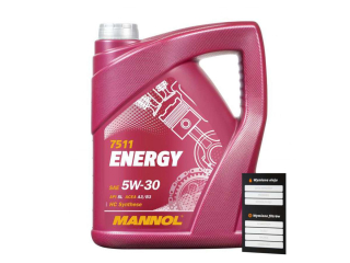 Mannol Energy 5W30 5L API SL VW 502,00/505.00