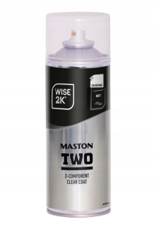 Maston bezfarebný lak 2k super tvrdý matný 400