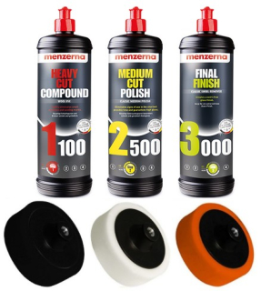 Menzerna Paint Passe Set 1100 2500 3000