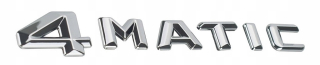 Mercedes 4matic Emblem Logo pečiatka pre klapku