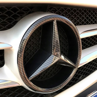 Audi Q7 4R 4L Emblem Pečiatka chlopne zadná čierna!
