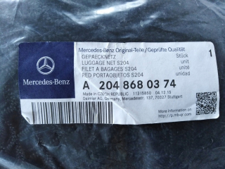 Upevnovacia sieť do auta - Mercedes C -e Kombi GLC 253 A204 868 03 74