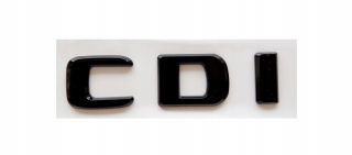 Nálepka na pečiatku Mercedes CDI pre klapku