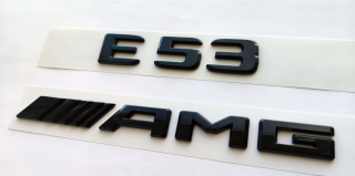Mercedes E 53 AMG EMBLIME Black Flat