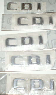 Mercedes Emblem Stamp CDI 211 212 207 166 218