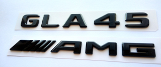 Mercedes GLA45 AMG plochý lesklý lesklý lesklý