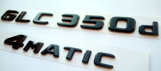 Mercedes GLC 350D 4matický Embime Black Flat