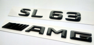 Mercedes SL63 AMG EMBLMAT BLACK